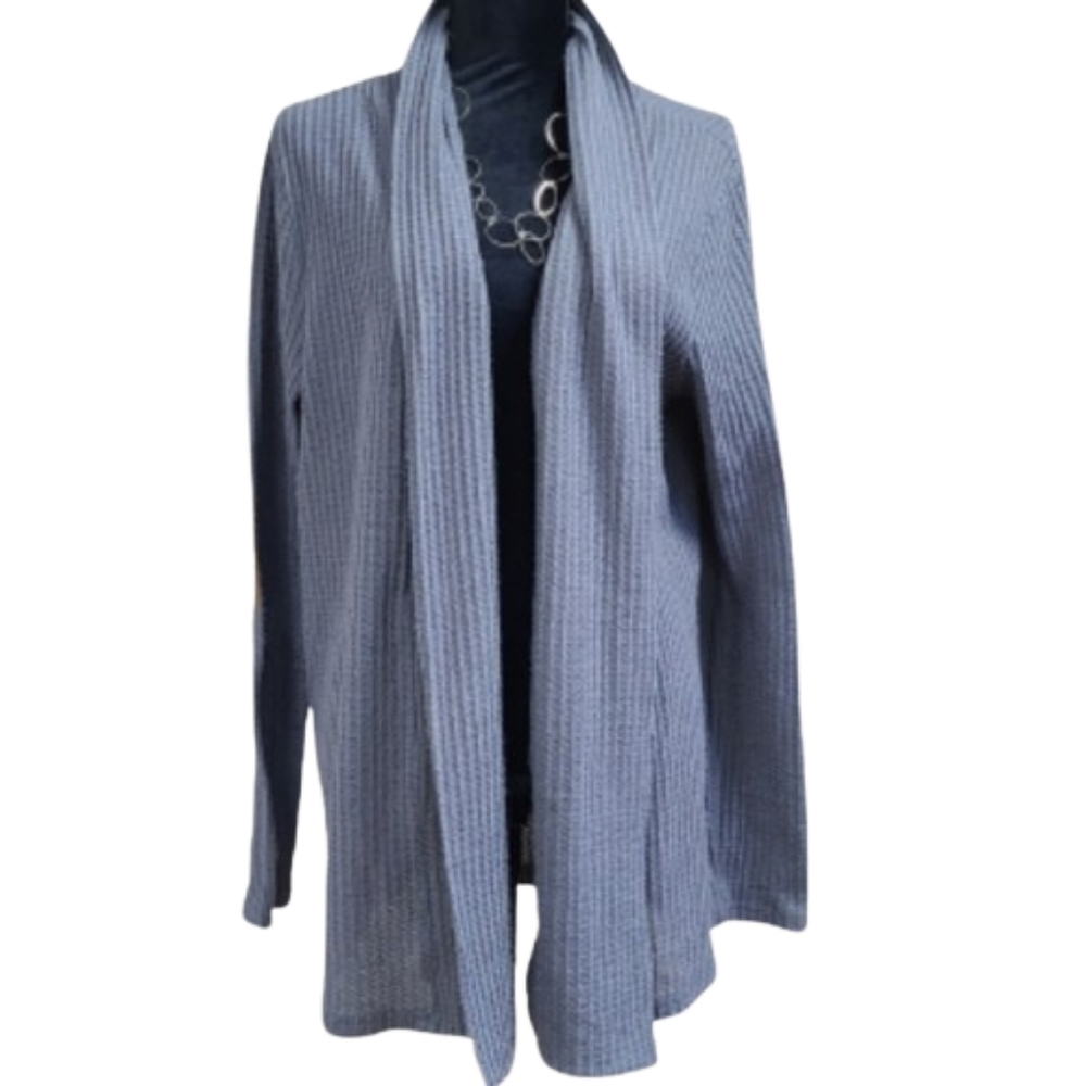 Cloud Ten Large gray women's cardigan